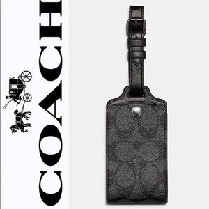 Luggage Tag In Signature Canvas ♦️